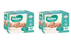 384 huggies wipes